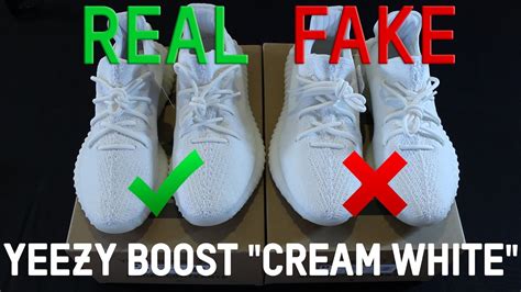 adidas yeezy boost 350 v2 cream white real vs fake|yeezy 350 core black red.